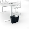 Distrugator manual documente Rexel SECURE MC3,  3 coli, P5, micro-cut (tip particule), cos  10 litri, negru-argintiu, 