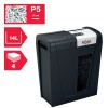 Distrugator manual documente Rexel SECURE MC4,  4 coli, P5, micro-cut (tip particule), cos  14 litri, negru-argintiu, 