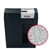 Distrugator manual documente Rexel SECURE MC4,  4 coli, P5, micro-cut (tip particule), cos  14 litri, negru-argintiu, 