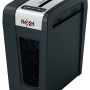 Distrugator manual documente Rexel SECURE MC4 Slim,  4 coli, P5, micro-cut (tip particule), cos  14 litri, negru-argintiu, 