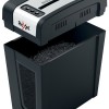 Distrugator manual documente Rexel SECURE MC4 Slim,  4 coli, P5, micro-cut (tip particule), cos  14 litri, negru-argintiu, 