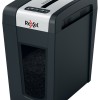 Distrugator manual documente Rexel SECURE MC6 Slim,  6 coli, P5, micro-cut (tip particule), cos  18 litri, negru-argintiu, 