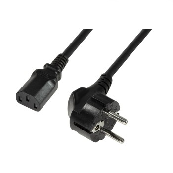 CABLU alimentare LOGILINK 3m, intrare Schuko, iesire C13, 10A, testat VDE, black, 