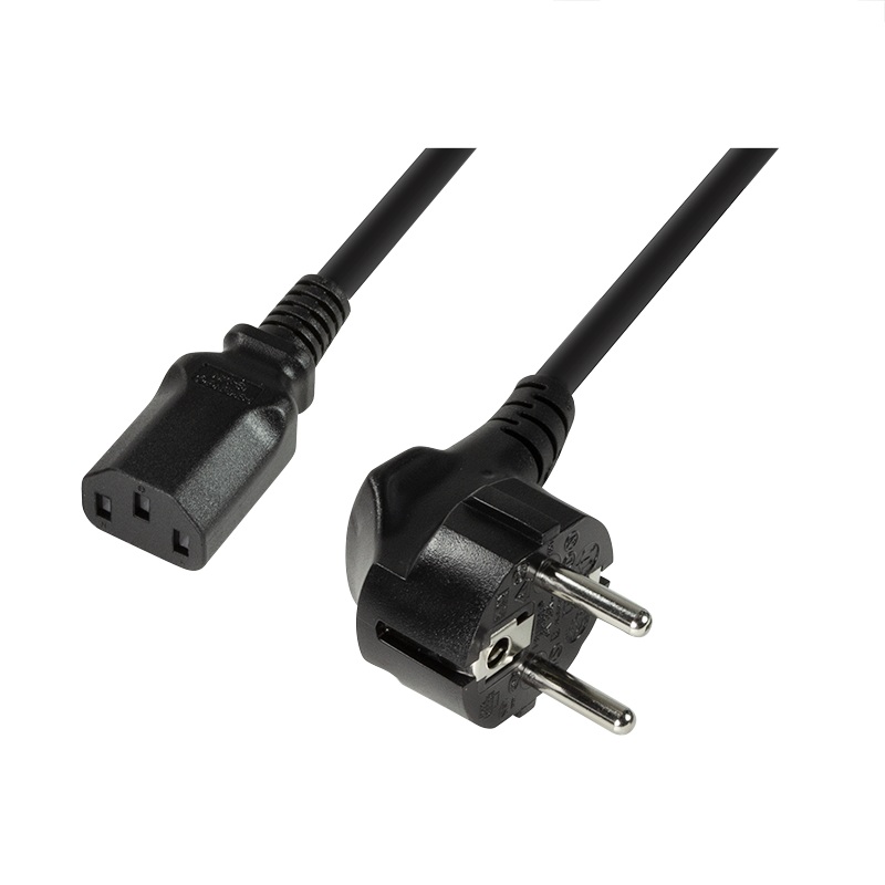 CABLU alimentare LOGILINK 3m, intrare Schuko, iesire C13, 10A, testat VDE, black, 