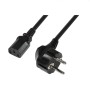 CABLU alimentare LOGILINK 3m, intrare Schuko, iesire C13, 10A, testat VDE, black, 