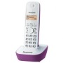 Telefon DECT alb/violet, KX-TG1611FXF, Panasonic, 