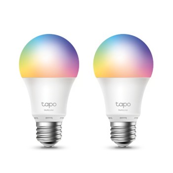 BEC LED wireless TP-LINK, 800lm, 8.7W, E27, intens reglabila, ctr prin smartph.cu apl.Tapo, ajustare auto a luminii in fct. de mom zilei- diferite culori 