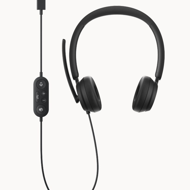 CASTI+MICROFON MICROSOFT MODERN USB BLK, 