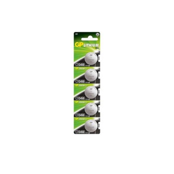 Baterie GP Batteries, butoni (CR2450) 3V lithium, blister 5 buc. 