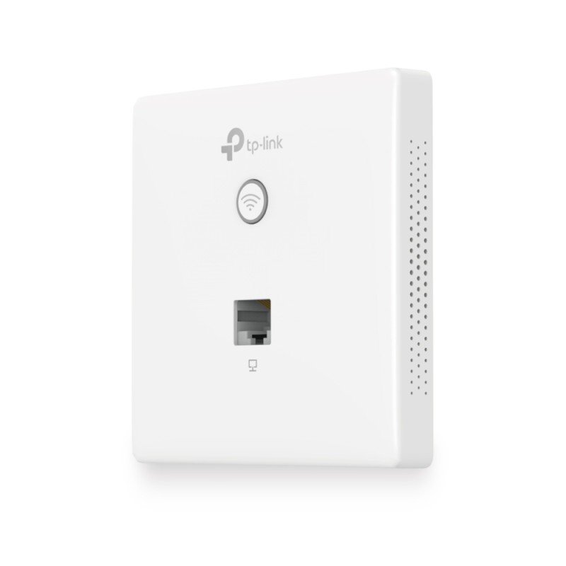 ACCESS POINT TP-LINK wall-plate, wireless 1200Mbps, 2 x Gigabit port, 2 antene interne, alimentare PoE, montare in perete 