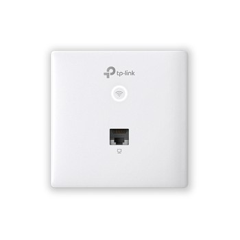ACCESS POINT TP-LINK wall-plate, wireless 1200Mbps, 2 x Gigabit port, 2 antene interne, alimentare PoE, montare in perete 
