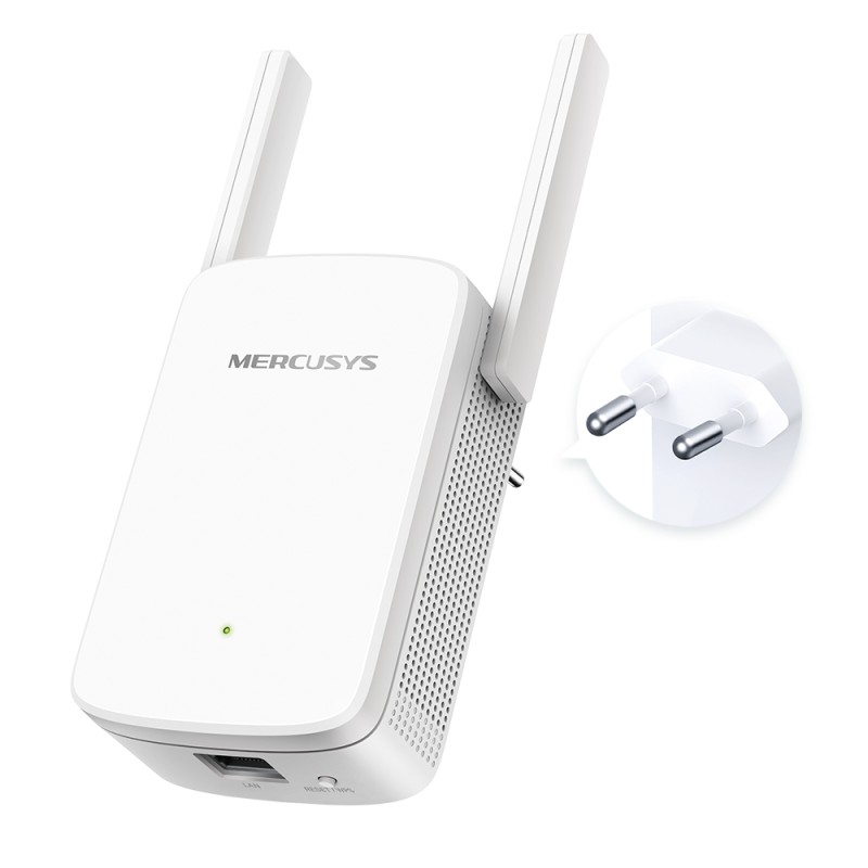 RANGE EXTENDER MERCUSYS wireless  AC1200Mbps, 1 x 10/100Mbps RJ45, 2 ant ext, dual band 2.4Ghz si 5Ghz, 