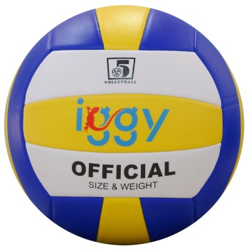 MINGE VOLEI IGGY material PVC + cusatura, dimensiune 5, greutate 240 grame 