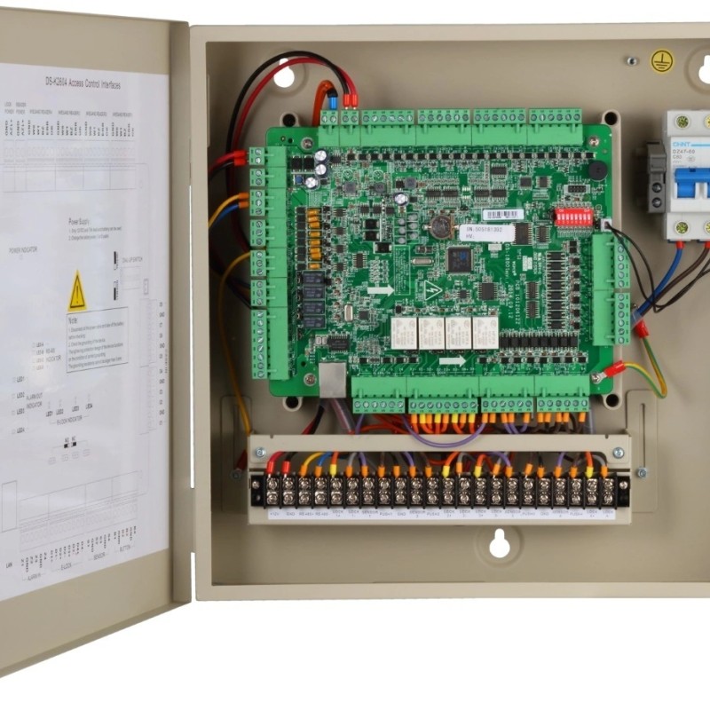 CENTRALA ACCES CONTROL 4 USI 4 CITITOARE, 
