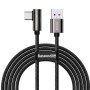 CABLU alimentare si date Baseus Legend Elbow, Fast Charging Data Cable pt. smartphone, USB la USB Type-C 66W, braided, 2m, negru 