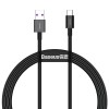 CABLU alimentare si date Baseus Superior, Fast Charging Data Cable pt. smartphone, USB la USB Type-C 66W, 1m, negru 