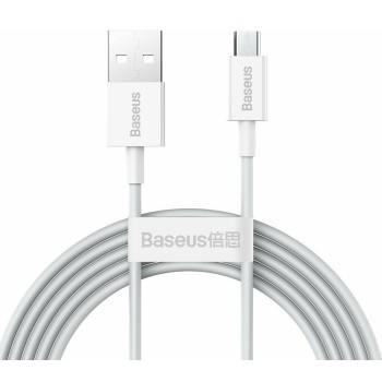 CABLU alimentare si date Baseus Superior, Fast Charging Data Cable pt. smartphone, USB la Micro-USB 2A, 2m, alb 