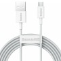 CABLU alimentare si date Baseus Superior, Fast Charging Data Cable pt. smartphone, USB la Micro-USB 2A, 2m, alb 