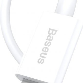 CABLU alimentare si date Baseus Superior, Fast Charging Data Cable pt. smartphone, USB la Lightning Iphone 2.4A, 2m, alb 