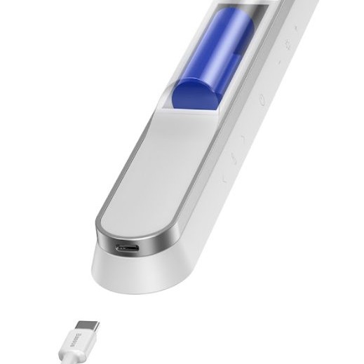 LAMPA BIROU LED Baseus, pentru citit cu suport magnetic, acumulator 1800mAh, putere 5W, temperatura culoare 3000k-5000k, alb 