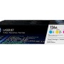 Combo-Pack Original HP CMY, nr.126A, pentru LaserJet Pro 100 M175|CP1025|M275, 3x1K, (timbru verde 1.2 lei) , 