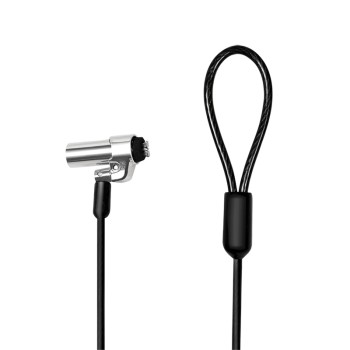 CABLU securitate LOGILINK pt. notebook, slot nano, 2 chei standard, 1.8m, cablu aliaj-zinc, permite pivotant si rotire, 