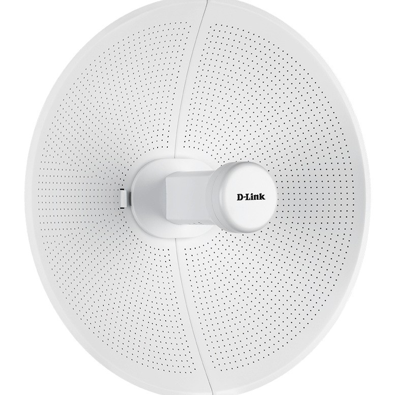 ACCESS POINT BRIDGE D-LINK wireless 867Mbps 5 GHz distanta 20 km, PoE injector included, Gigabit, 2 antene interne, 2 x LAN Gigabit, outdoor 