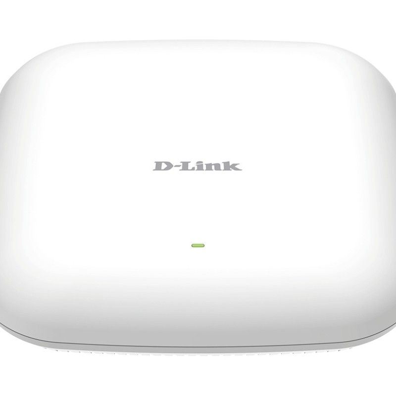 ACCESS POINT D-LINK wireless AX1800Mbps, 1 port Gigabit, 2 antene interne, dual band AX1800, 2.4GHz & 5GHz, POE 802.3at, Wi-Fi 6 