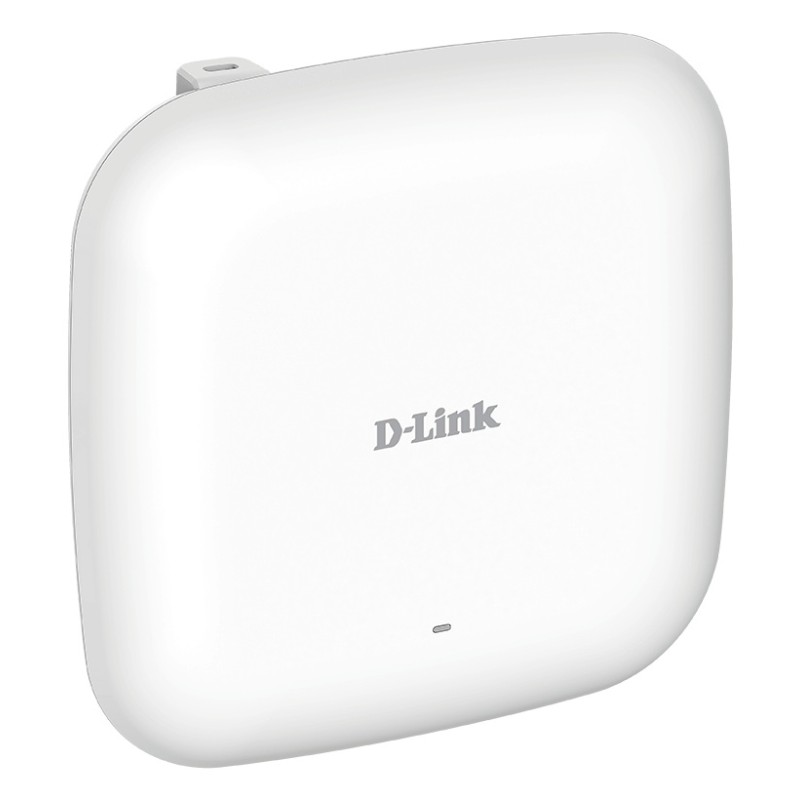 ACCESS POINT D-LINK wireless AX1800Mbps, 1 port Gigabit, 2 antene interne, dual band AX1800, 2.4GHz & 5GHz, POE 802.3at, Wi-Fi 6 
