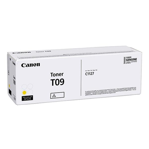 Toner Original Canon Yellow, T09Y, pentru ISX C1127, 5.9K, (timbru verde 1.2 lei) , 