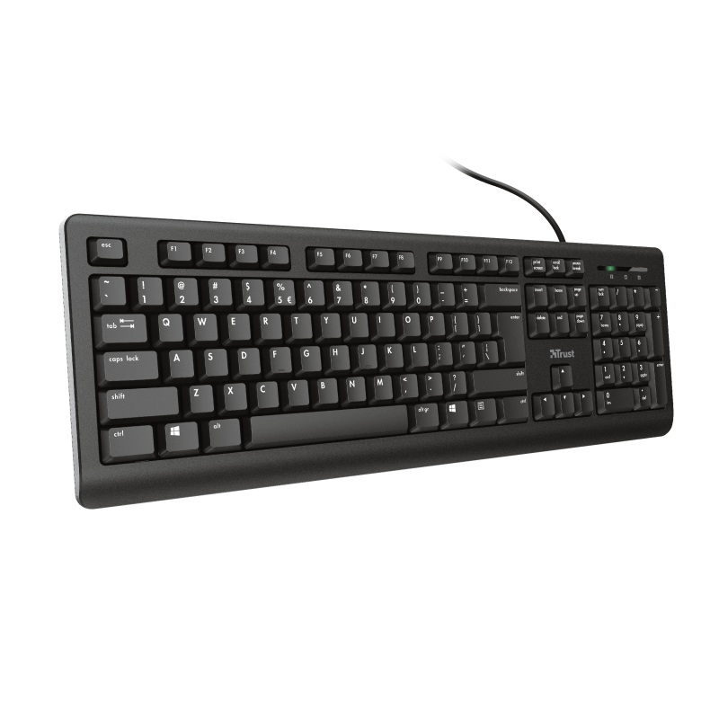 Trust Primo Full-size keyboard silent, 