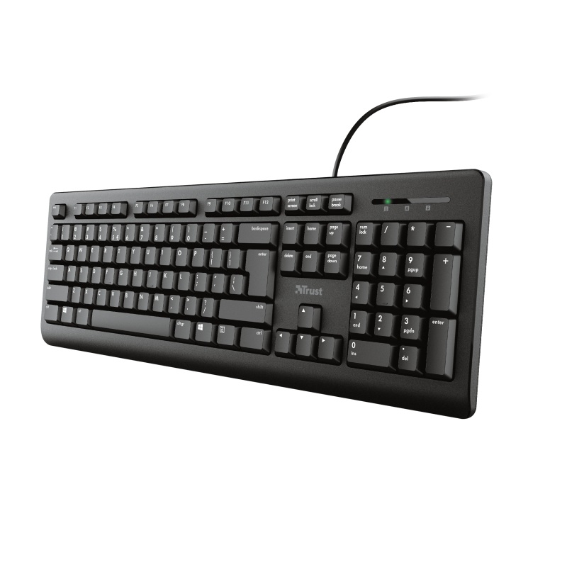 Trust Primo Full-size keyboard silent, 