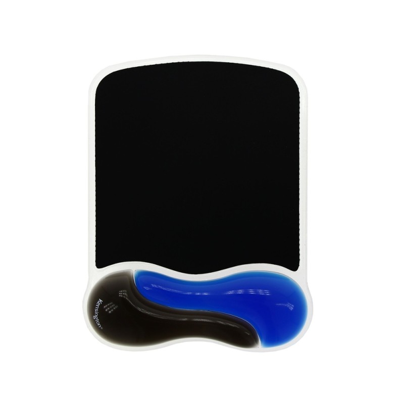 MOUSE pad KENSINGTON Duo Gel, suport ergonomic pentru incheietura mainii, cu gel, albastru/negru, 