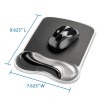 MOUSE pad KENSINGTON Duo Gel, suport ergonomic pentru incheietura mainii, cu gel, fumuriu/negru, 