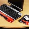 MOUSE pad KENSINGTON Duo Gel, suport ergonomic pentru incheietura mainii, cu gel, rosu/negru, 