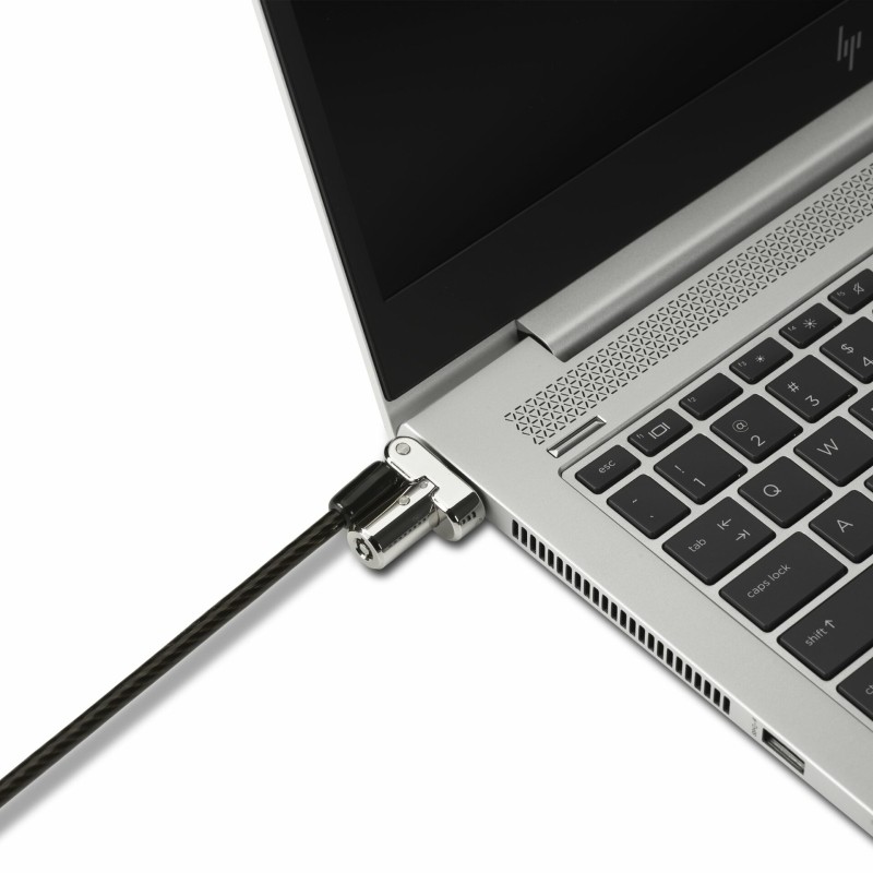 CABLU securitate KENSINGTON pt. notebook 3-in-1 slot standard / Nano / Wedge, cheie standard,conectare one-click,1.8m,cab otel carbon,permite pivotare si rotire, 