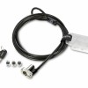 CABLU securitate KENSINGTON pt. notebook 3-in-1 slot standard / Nano / Wedge, cheie standard,conectare one-click,1.8m,cab otel carbon,permite pivotare si rotire, 