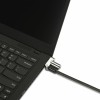CABLU securitate KENSINGTON pt. notebook 3-in-1 slot standard / Nano / Wedge, cheie standard,conectare one-click,1.8m,cab otel carbon,permite pivotare si rotire, 