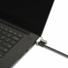CABLU securitate KENSINGTON pt. notebook 3-in-1 slot standard / Nano / Wedge, cheie standard,conectare one-click,1.8m,cab otel carbon,permite pivotare si rotire, 
