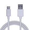 CABLU alimentare si date SPACER, pt. smartphone, USB 2.0 (T) la Type-C(T), PVC,2.1A,Retail pack, 1.8m, alb, 