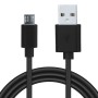 CABLU alimentare si date SPACER, pt. smartphone, USB 2.0 (T) la Micro-USB 2.0 (T), PVC, bulk, 1.8m, negru 