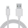 CABLU alimentare si date SPACER, pt. smartphone, USB 2.0 (T) la Lightning (T), pentru Iphone, PVC,Retail pack, 1.8m, White,  