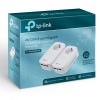 KIT ADAPTOR POWERLINE TP-LINK tehnologie AV2, AV1300, pana la 1300Mbps, 3 porturi Gigabit, priza AC, 2 buc. 