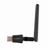 ADAPTOR RETEA GEMBIRD , extern, USB 2.0, suporta pana la 802.11n 300 Mbps, antena detasabila, 