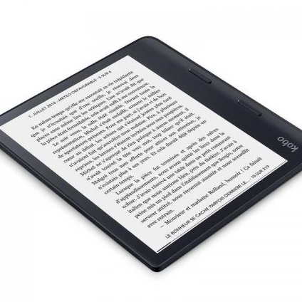 Kobo Sage e-Book Reader, E Ink flush touch 8 inch, 1440 x 1920, 32 GB, 1.8 GHz, 1 x micro USB, 0.240 kg, Wireless Da, Comfort Light PROBlack 