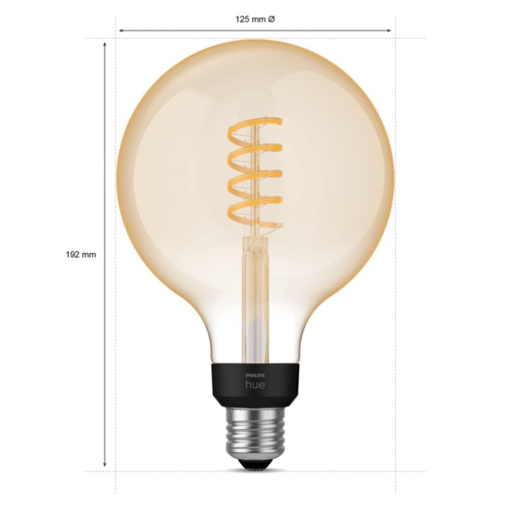 BEC smart LED Philips, soclu E27, putere 7W, forma clasic, lumina toate nuantele de alb, alimentare 220 - 240 V, 