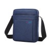 GEANTA CROSSBODY Iggy,1 bretea, 1 compartiment principal,1 compartiment frontal, 21x26x5.6cm, polyester,albastru 