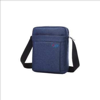 GEANTA CROSSBODY Iggy,1 bretea, 1 compartiment principal,1 compartiment frontal, 21x26x5.6cm, polyester,albastru 