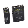 TRUSA scule retelistica, LOGILINK, testare cab, sertiz. mufe, deziz. cablu, sertiz. cab,taiere cablu. 4 prod.:tester cab,cleste sertiz. mufe,unealta punch down,cleste dez. cab, Cat.6A/7, 