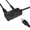 CABLU USB LOGILINK prelungitor, USB 3.0 (T) la 4 x USB 3.0 (M), 10m, activ (permite folosirea unui cablu USB lung), negru, 